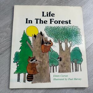 Life in the Forest Eileen Curran Paul Harvey Vintage Book 1985 Troll Associates